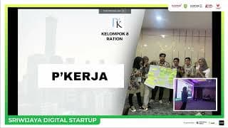 Aplikasi P&#39;Kerja By Ration Team - Sriwijaya Digital Startup 2024