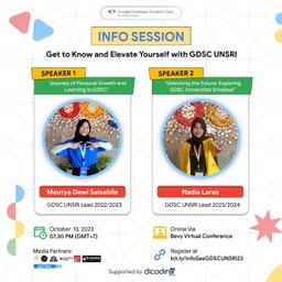 Get to Know and Elevate Yourself with GDSC Unsri