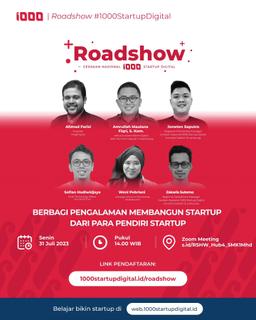 #1000StartupDigital Roadshow